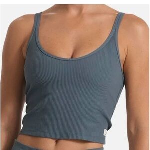 Vuori | Ribbed Crop Tank | M